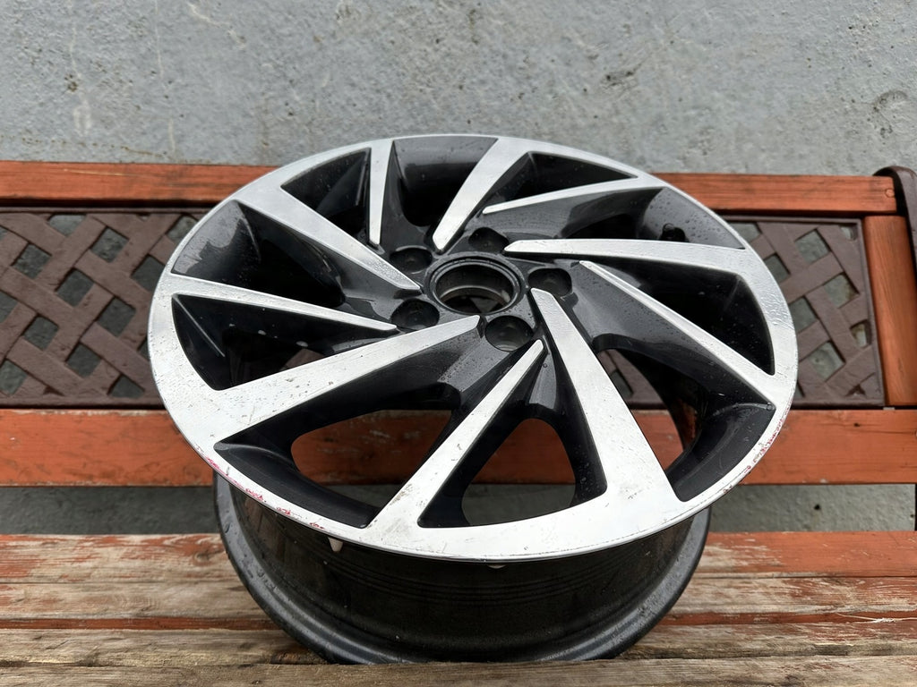 1x Alufelge 16 Zoll 6.5" 5x112 48ET 5TA601025K, 5TA601025L Mg Rim Wheel