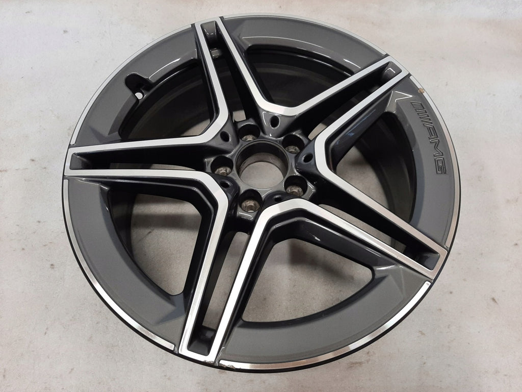 1x Alufelge 19 Zoll 8.0" 5x112 38ET A2534015300 Mercedes-Benz Glc Amg Rim Wheel FEL1863955826ib