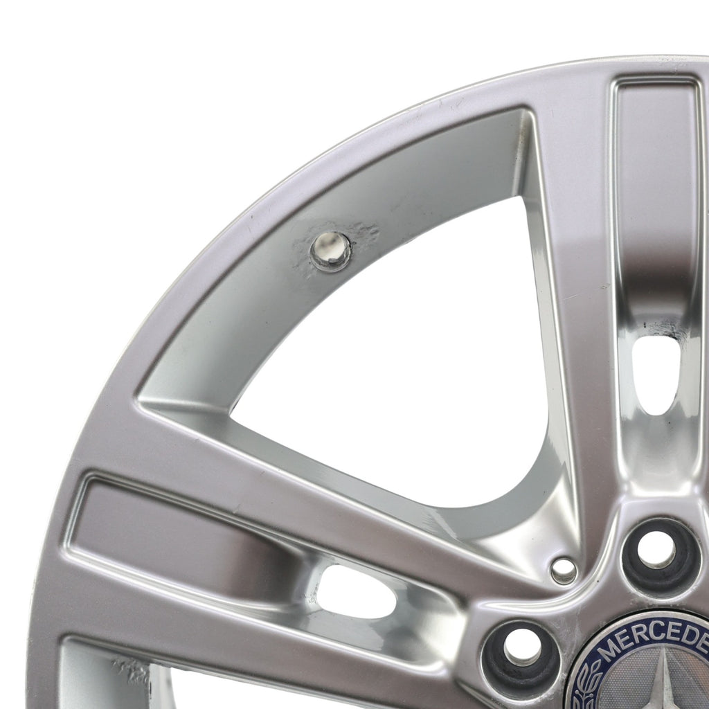 1x Alufelge 18 Zoll 8.0" 5x112 60ET Glanz Silber A1644015702 Mercedes-Benz W164 FEL9305185302kf
