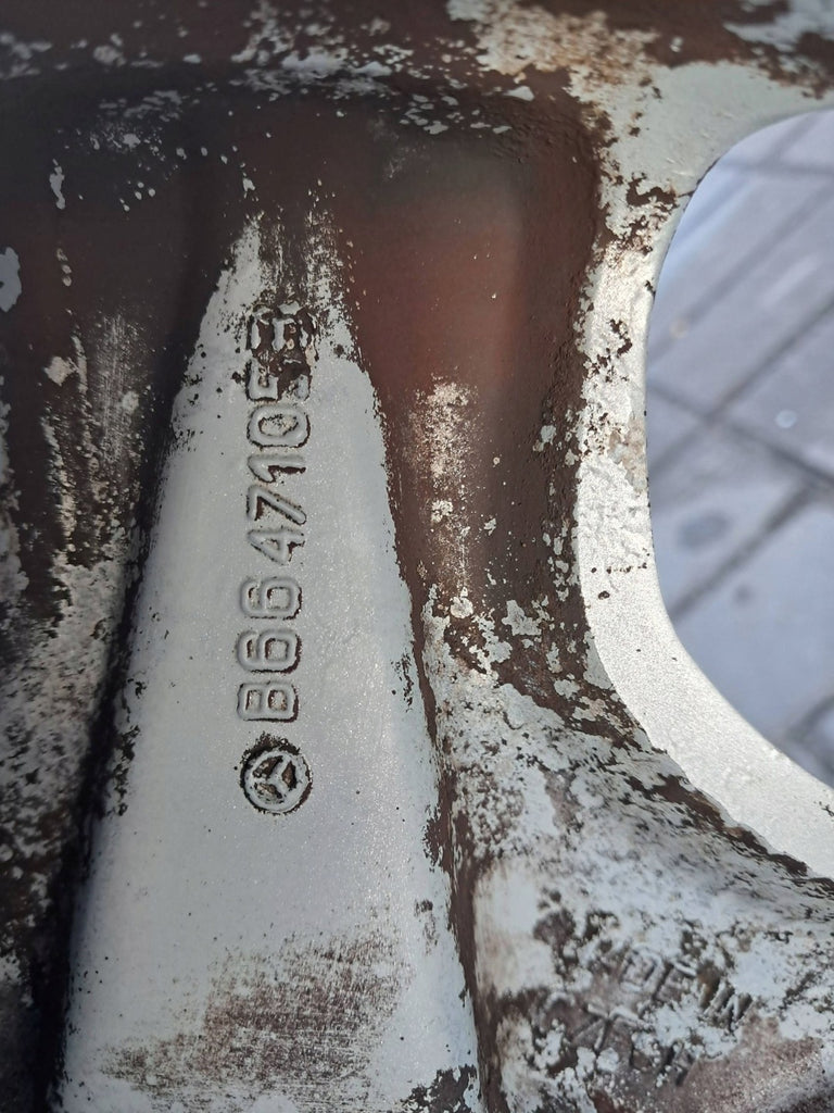 1x Alufelge 16 Zoll 7.0" 5x112 31ET Glanz Grau A2034012802 Mercedes-Benz W203 FEL3062986799wa