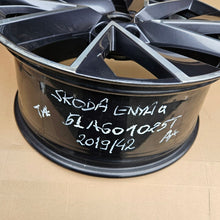 Laden Sie das Bild in den Galerie-Viewer, 1x Alufelge 20 Zoll 9.0" 5x112 42ET Glanz 5LA601025T Mg Enyaq Rim Wheel FEL2397546507av