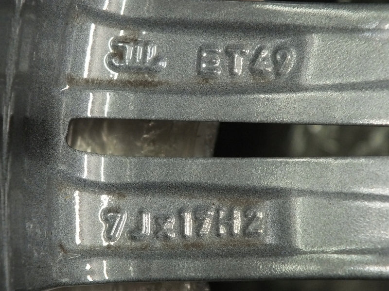 1x Alufelge 17 Zoll 7.0" 5x112 49ET Glanz Graphit 5F0601025 Seat Leon Rim Wheel FEL6879809834ca