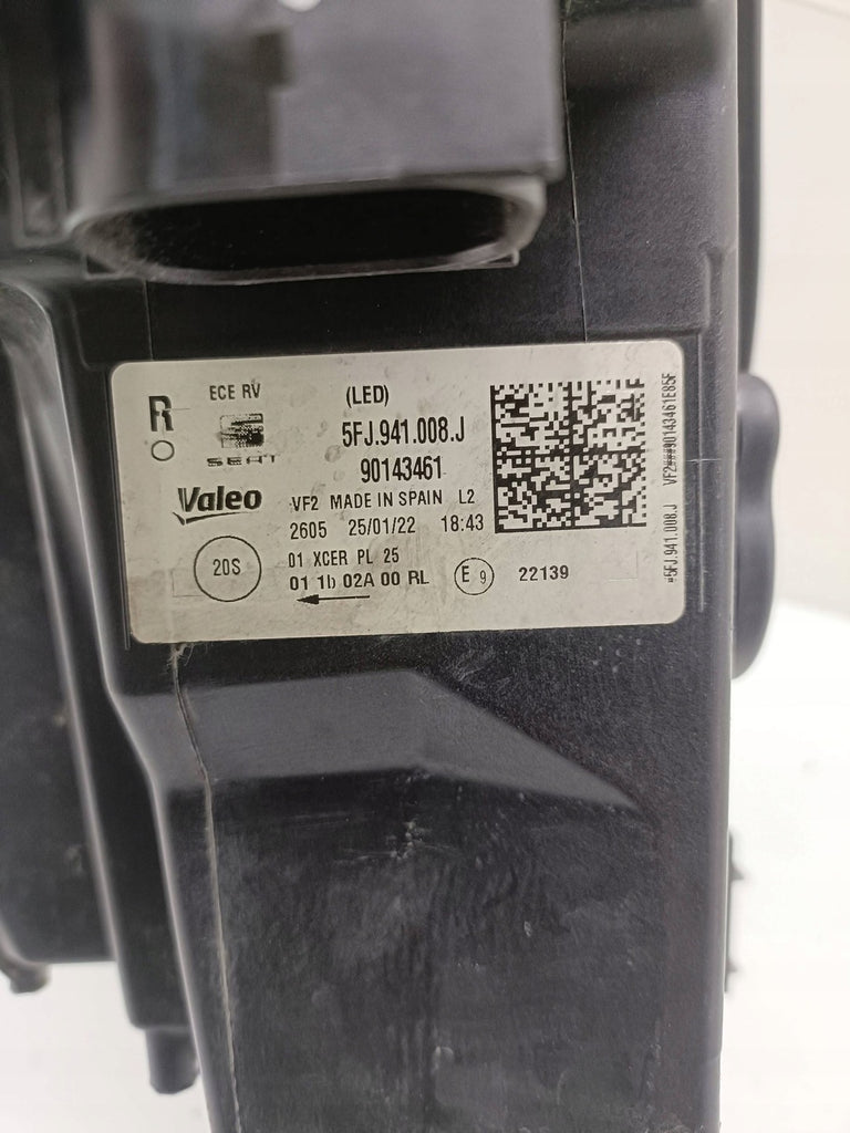 Frontscheinwerfer Seat Tarraco 5FJ941008J Rechts Scheinwerfer Headlight