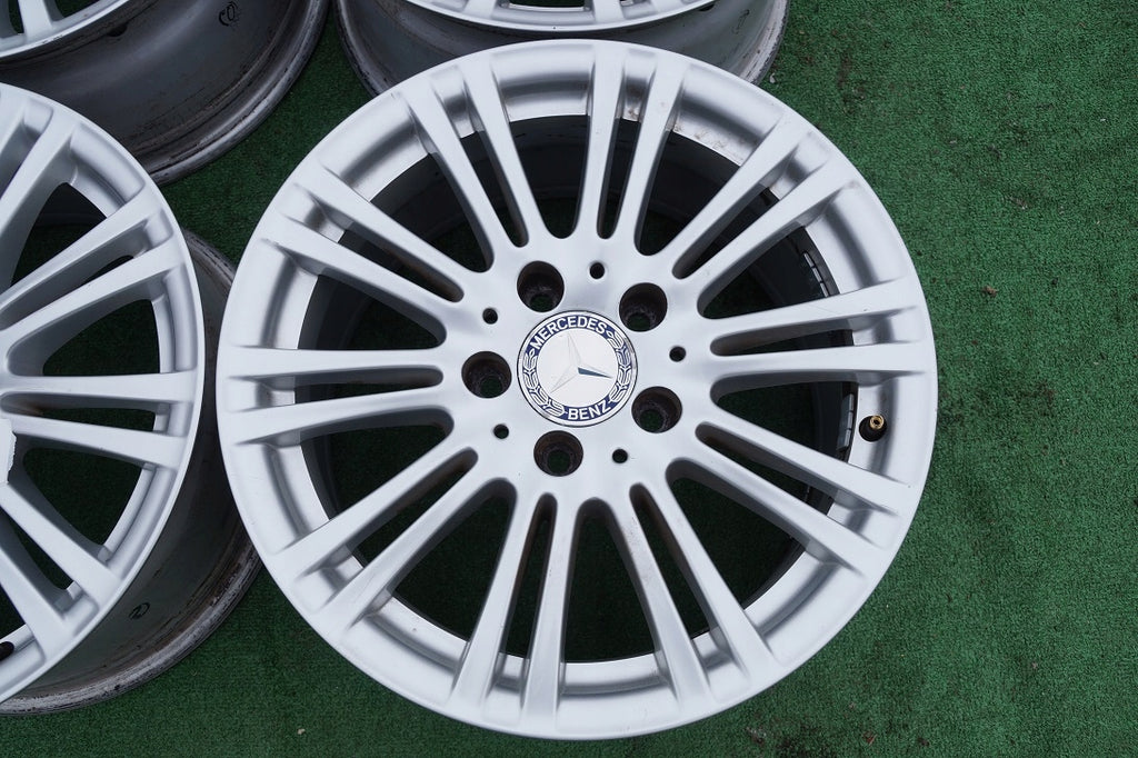 4x Alufelge 16 Zoll 7.5" 5x112 45 5ET Matt Silber A2124010702 Mercedes-Benz W212 FEL4904026062vn