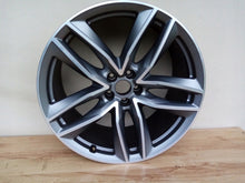 Load image into Gallery viewer, 1x Alufelge 21 Zoll 9.5" 5x112 31ET Glanz Silber 4M0601025 Audi Q7 Rim Wheel FEL6146404258gz