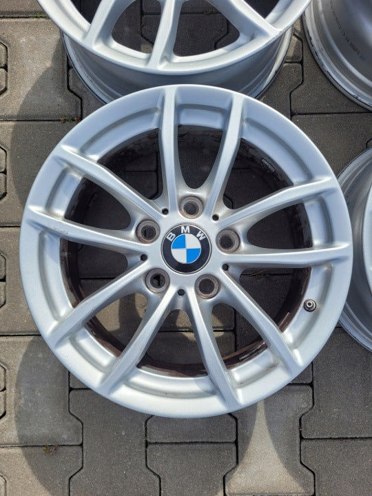 4x Alufelge 16 Zoll 7.0" 5x120 40ET Glanz Silber 6796202 BMW F22 F21 F23 F20 FEL8352874747ra