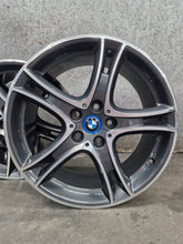 Laden Sie das Bild in den Galerie-Viewer, 4x Alufelge 18 Zoll 8.0" 5x112 57ET Glanz Grau 6855092 BMW F45 F46 Mg Rim Wheel FEL8764399915we
