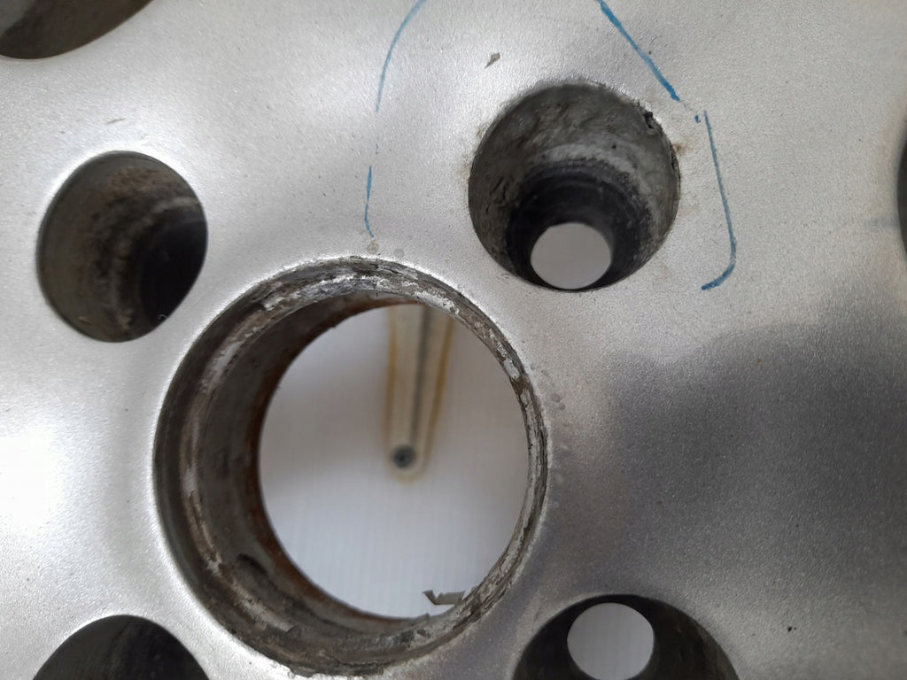 1x Alufelge 14 Zoll 5.0" 4x98 35ET Glanz Silber KBA45950 Fiat 1 Rim Wheel