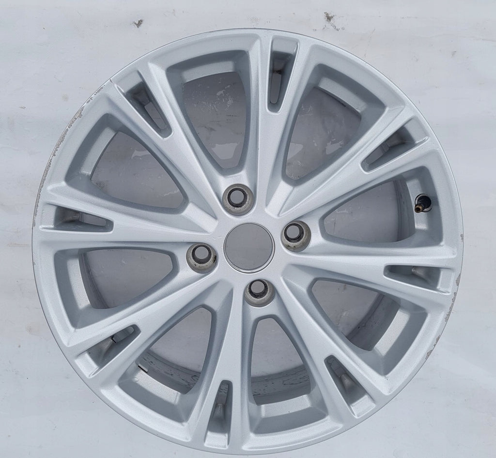 1x Alufelge 17 Zoll 7.0" 4x108 47 5ET Glanz Silber C1BC-MA Ford Fiesta Rim Wheel