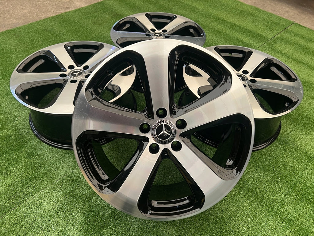 4x Alufelge 19 Zoll 8.0" 5x112 38ET Glanz Schwarz A2534011000 Mercedes-Benz Vito FEL9970241784rb