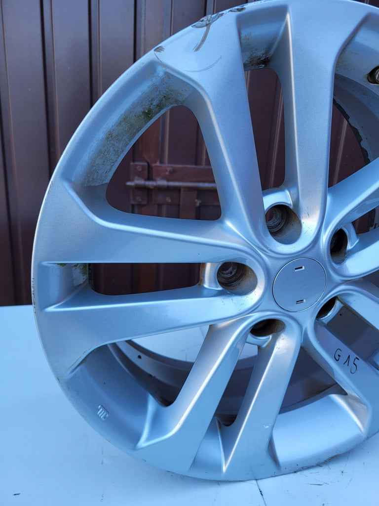 1x Alufelge 17 Zoll 7.0" 5x114.3 47ET Glanz Silber 1KA2A Nissan I 1 Rim Wheel FEL5349216310mg