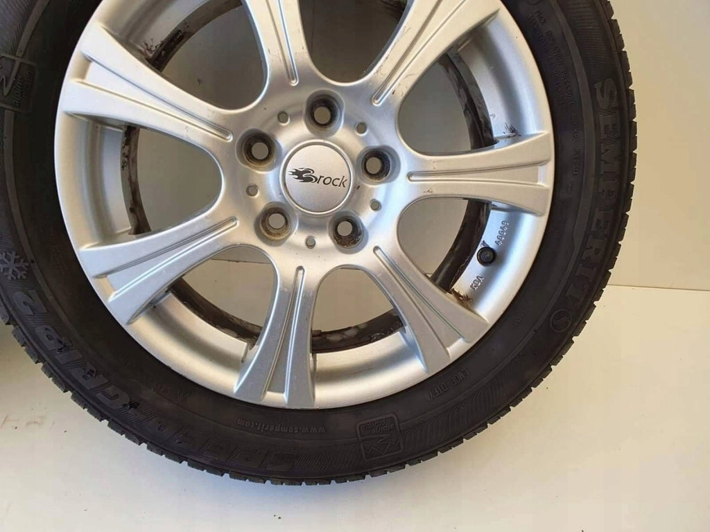 4x Alufelge 16 Zoll 6.5" 5x114.3 47ET Glanz Silber KBA46649 Rim Wheel FEL2541694991ja