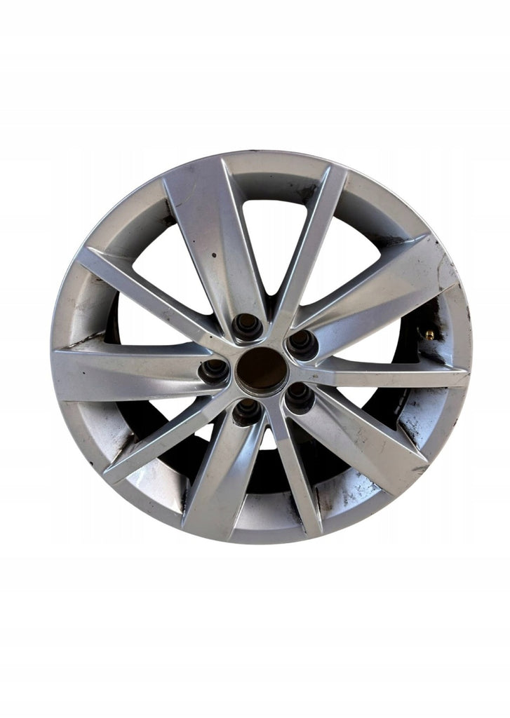 1x Alufelge 15 Zoll 6.0" 5x100 40ET Glanz Silber 6C0601025F VW Rim Wheel FEL8036659653ui