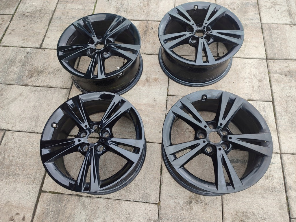 4x Alufelge 17 Zoll 7.5" 5x112 Schwarz BMW F39 X1 F48 Rim Wheel FEL8087745572zu