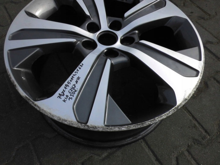 1x Alufelge 19 Zoll 7.5" 5x114.3 49 5ET Glanz 52910-C5710 Kia Sorento I FEL5133234685jy