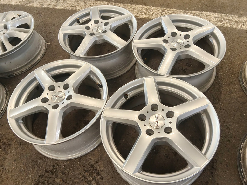 4x Alufelge 16 Zoll 6.5" 5x112 48ET Silber KBA51287 Audi I Rim Wheel FEL4315202814rz