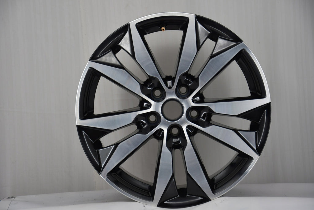 1x Alufelge 18 Zoll 8.5" 5x115 49ET Glanz Schwarz 23204110 Opel Insignia FEL5960549159vi