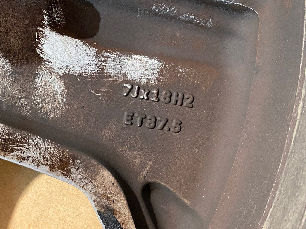 1x Alufelge 18 Zoll 7.0" 4x108 37,5ET HN1C-1007-CA Ford Ecosport Rim Wheel