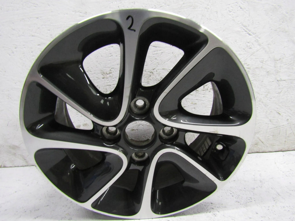 1x Alufelge 17 Zoll 7.0" 5x114.3 43ET Schwarz 40300-JD017A Hyundai I30 Rim Wheel FEL2096323700xs