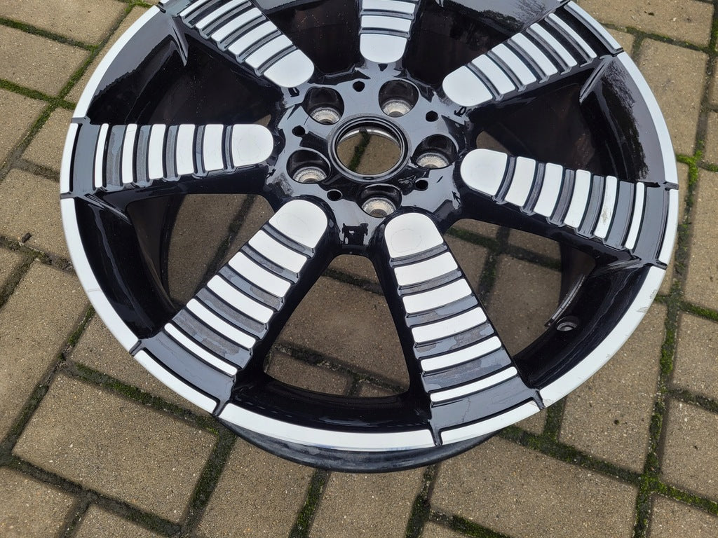 1x Alufelge 18 Zoll 7.0" 5x112 54ET Glanz Schwarz 6897988 Mini Rim Wheel FEL8254089178aw