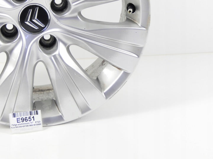 1x Alufelge 16 Zoll 6.0" 4x108 23ET 9681810880 Citroën Picasso I C3 Rim Wheel FEL1691422069ol