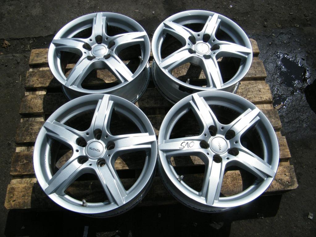 4x Alufelge 16 Zoll 6.5" 5x114.3 39ET Toyota Corolla Avensis Rav 4 I Rim Wheel FEL4984646794op