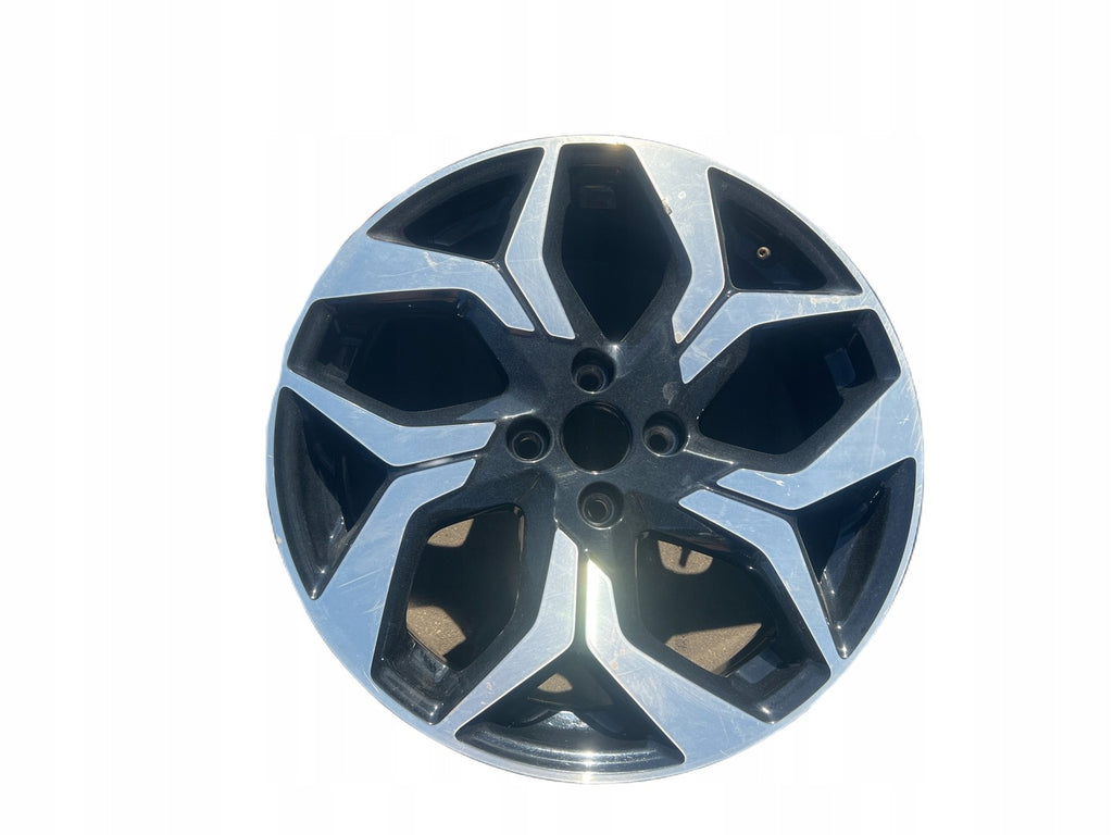 1x Alufelge 18 Zoll 7.0" 4x108 37,5ET Glanz Schwarz HN1C-BA Ford Fiesta Ecosport