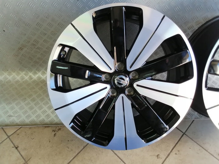 4x Alufelge 19 Zoll 8.5" 5x108 50 5ET Glanz Schwarz 32143628 Volvo I Rim Wheel FEL3375927702pf