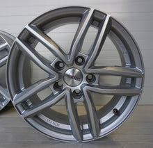 Laden Sie das Bild in den Galerie-Viewer, 4x Alufelge 16 Zoll 6.5" 5x112 41ET Glanz Silber TTRZ8SA41E Rim Wheel FEL5444930038cp