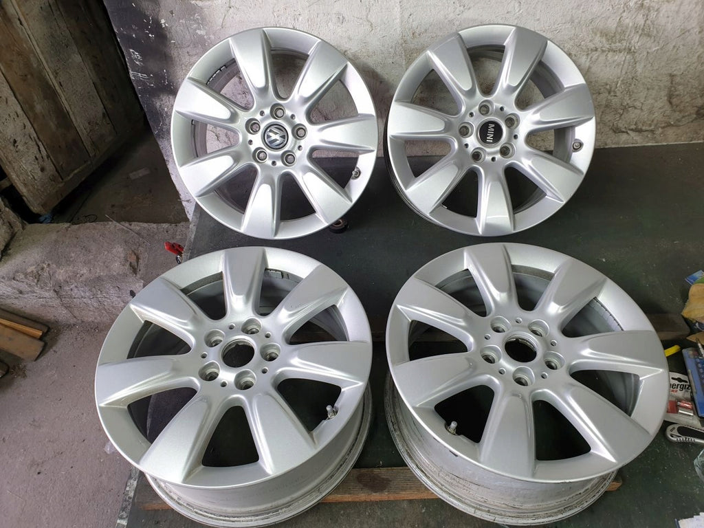 4x Alufelge 17 Zoll 7.5" 5x112 52ET Silber Audi Mini I Rim Wheel FEL1879404801gv