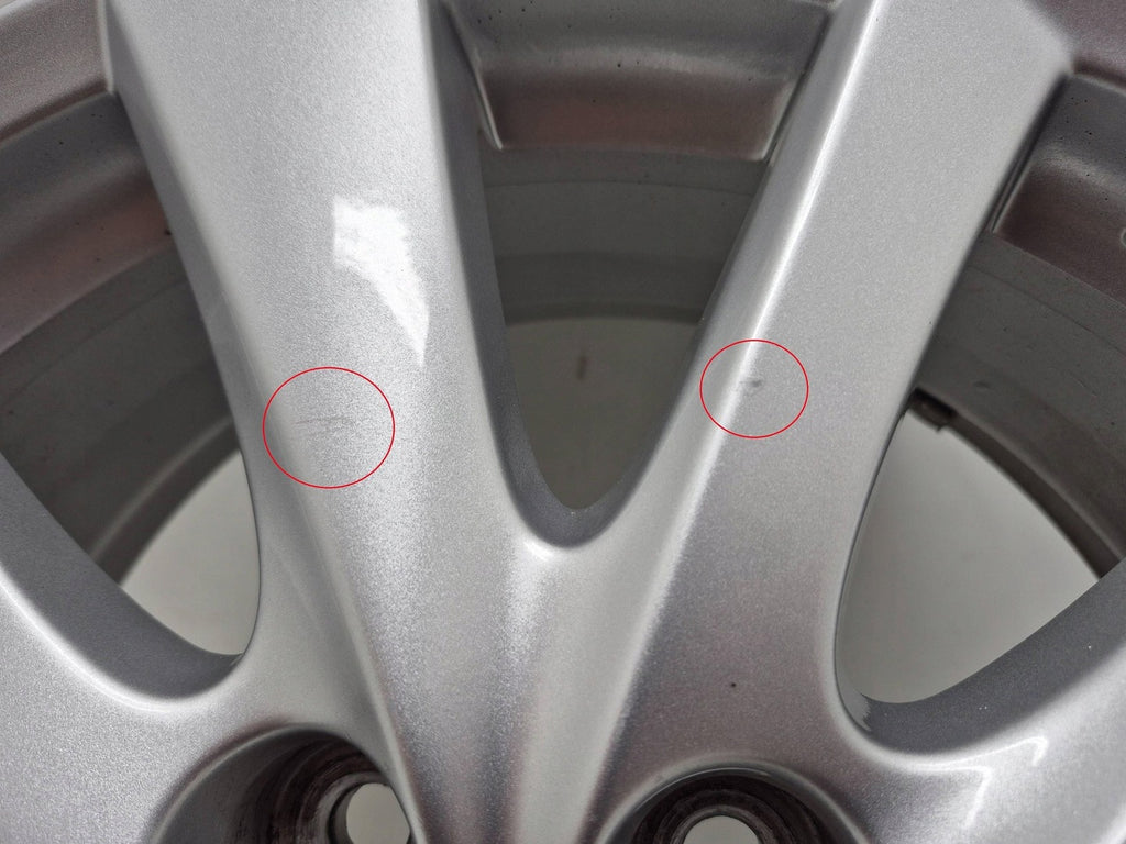 1x Alufelge 18 Zoll 7.0" 5x114.3 50ET Glanz Silber 9965617070 Mazda Cx-5