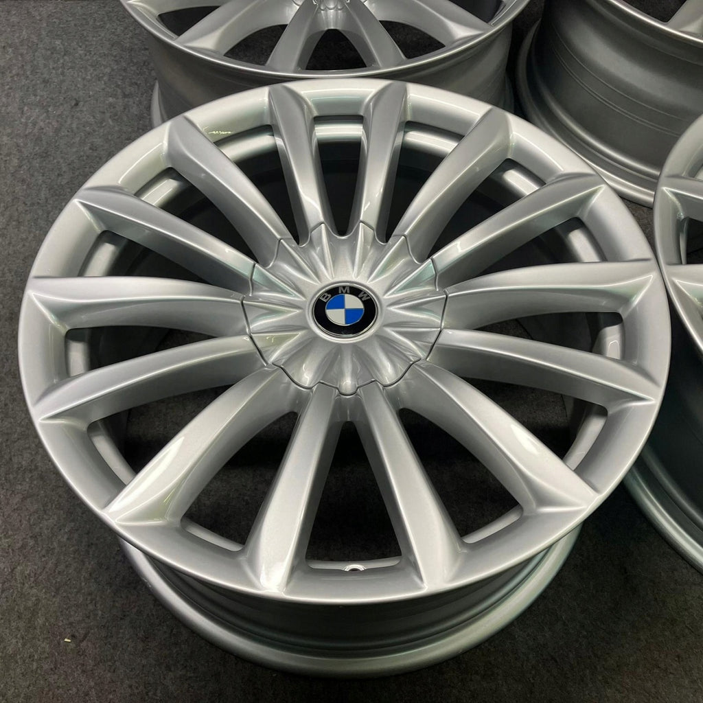 4x Alufelge 19 Zoll 8.5" 5x112 25ET Glanz Silber 6861225 BMW Rim Wheel FEL8246714218gw