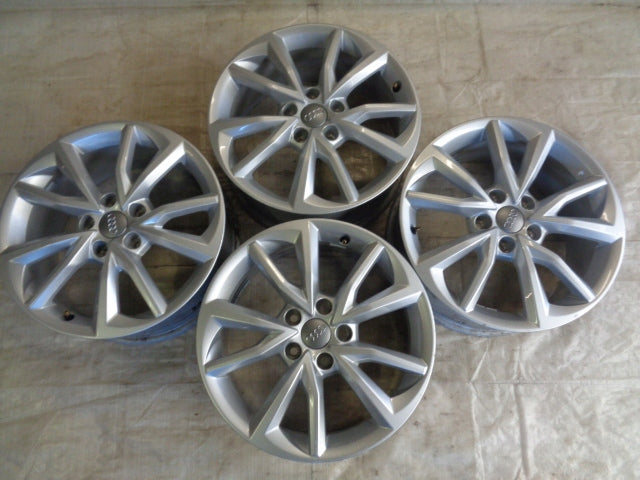 4x Alufelge 17 Zoll 7.0" 5x112 47ET Glanz Silber 8S0071497 Audi Tt Rim Wheel FEL1357391913tx