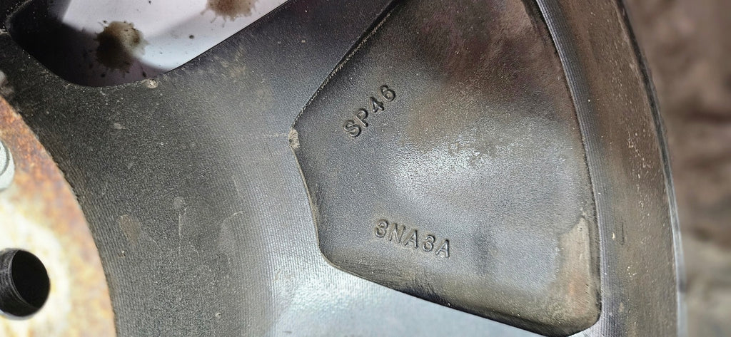 1x Alufelge 17 Zoll 6.5" 4x114.3 45ET Glanz N50701 Nissan Rim Wheel