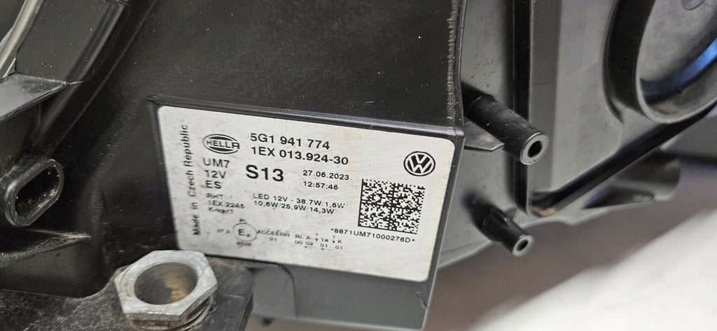 Frontscheinwerfer VW Golf 5g1 5G1941774 LED Rechts Scheinwerfer Headlight