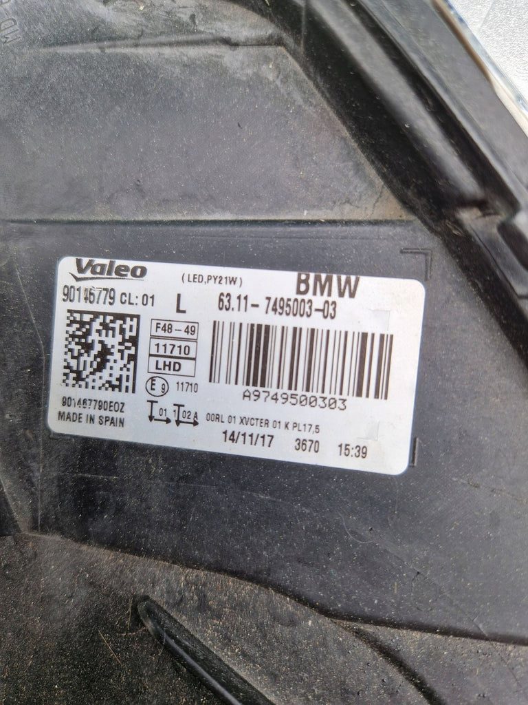 Frontscheinwerfer BMW X1 F48 7495003-03 Links Scheinwerfer Headlight SCH7044581644ge