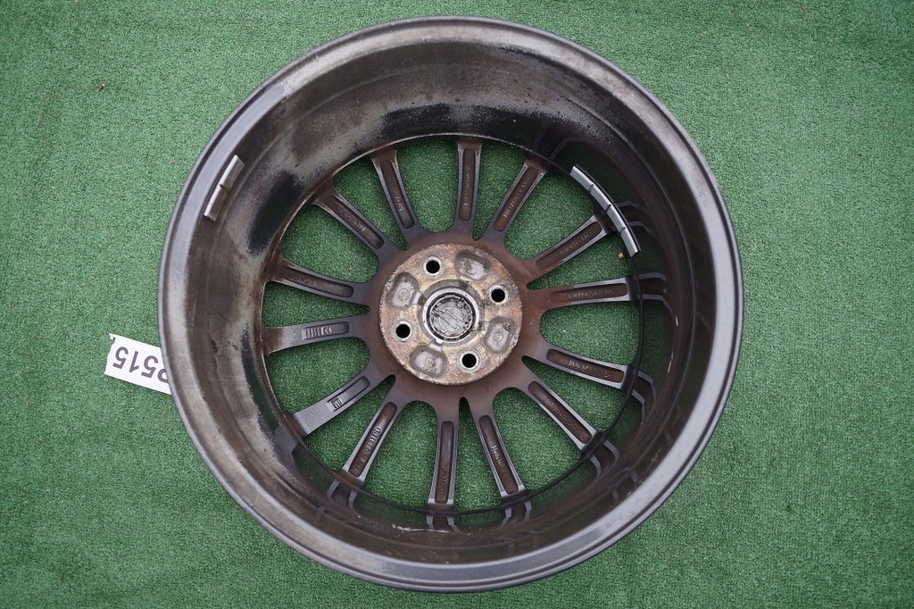 1x Alufelge 17 Zoll 7.0" 4x100 44ET Glanz Schwarz Opel Corsa E D Rim Wheel FEL7515349741in