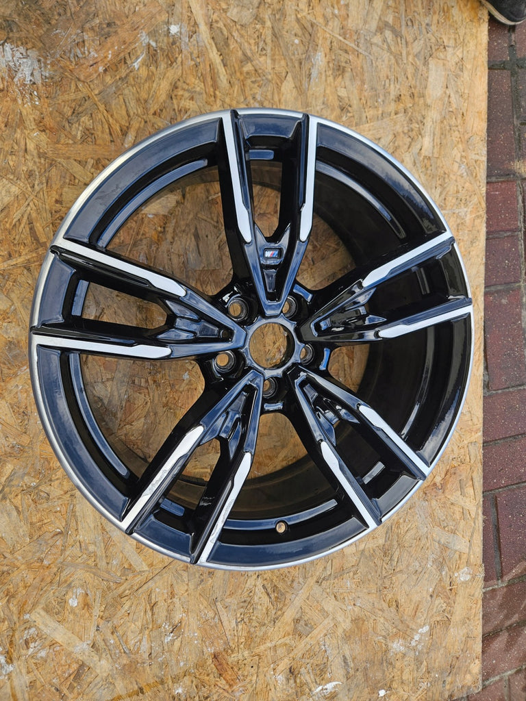 1x Alufelge 19 Zoll 8.0" 5x112 27ET 8089894 BMW 8 Rim Wheel FEL5321325512bg