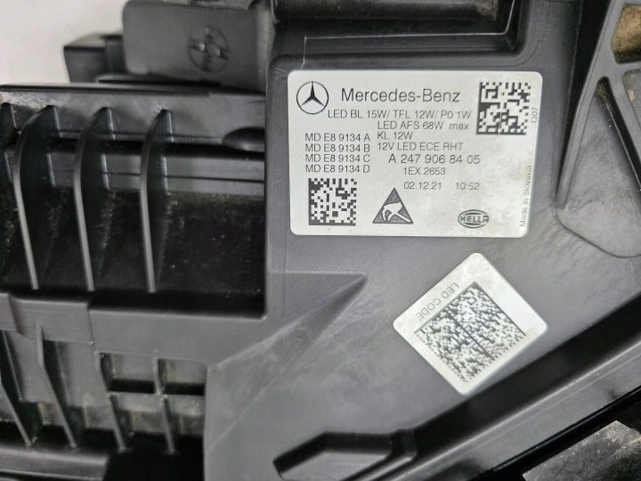 Frontscheinwerfer Mercedes-Benz W247 A2479068405 Rechts Scheinwerfer Headlight SCH6416813589ti
