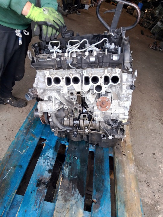 Motor BMW N47D20A 2.0 224TKm 2008 Diesel Engine Unkomplett MOT5450927546qf