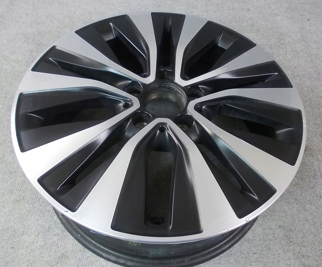 1x Alufelge 17 Zoll 6.5" 5x112 44ET Matt Schwarz A1774011000 Mercedes-Benz W177