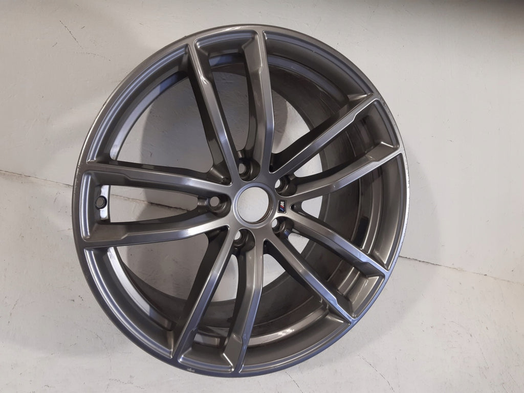 1x Alufelge 18 Zoll 9.0" 5x112 44ET Grau 8093406 BMW Rim Wheel FEL4386346197qt
