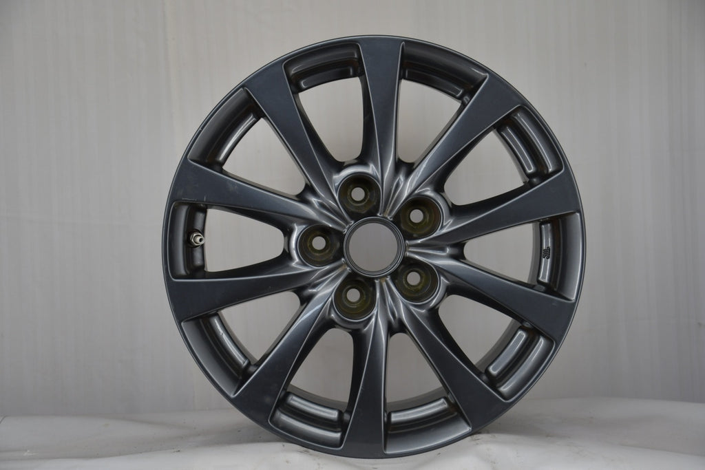 1x Alufelge 16 Zoll 6.5" 5x114.3 45ET Glanz Graphit 9965L56560 Mazda Rim Wheel FEL5775039864so