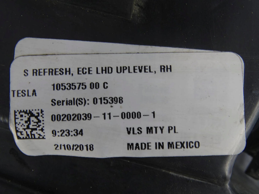 Frontscheinwerfer Tesla S 1053575-00-B LED Rechts Scheinwerfer Headlight