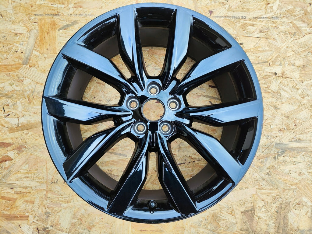 1x Alufelge 19 Zoll 8.0" 5x108 52ET Glanz Schwarz GJ5C-1007-S3A Ford Kuga FEL8211412077fy
