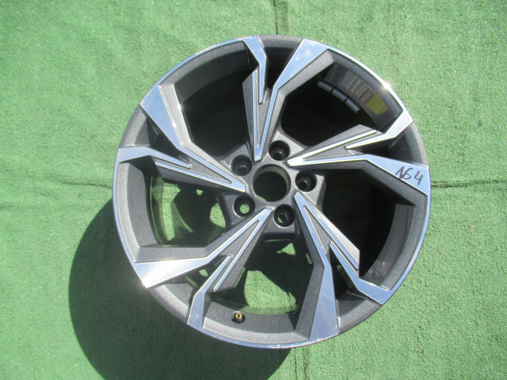 1x Alufelge 18 Zoll 8.0" 5x112 46ET Grau 8Y0601025H Audi A3 Mg Rim Wheel