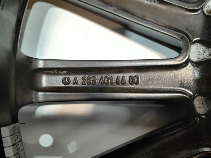 1x Alufelge 19 Zoll 8.5" 5x112 52ET Matt A2054016600 Mercedes-Benz W205 FEL8156019300lw