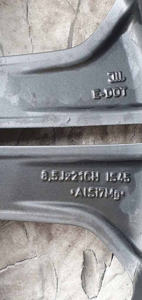 1x Alufelge 21 Zoll 8.5" 5x108 45ET Matt Silber MK83-1007-DA Jaguar F-Pace FEL9298305239bp