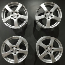 Laden Sie das Bild in den Galerie-Viewer, 4x Alufelge 17 Zoll 7.0" 5x112 38ET Glanz Silber VW Passat Alltrack B8 Arteon FEL1376537515hl