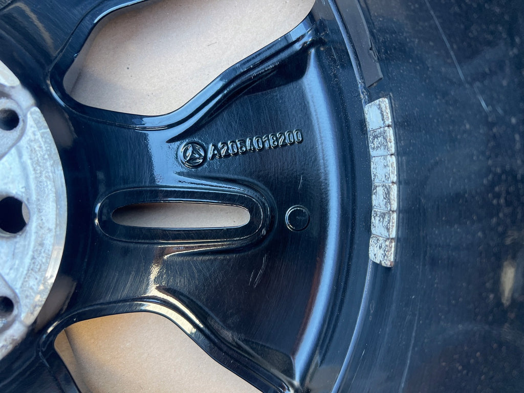 1x Alufelge 18 Zoll 7.5" 5x112 44ET A2054018200 Mercedes-Benz A205 Rim Wheel